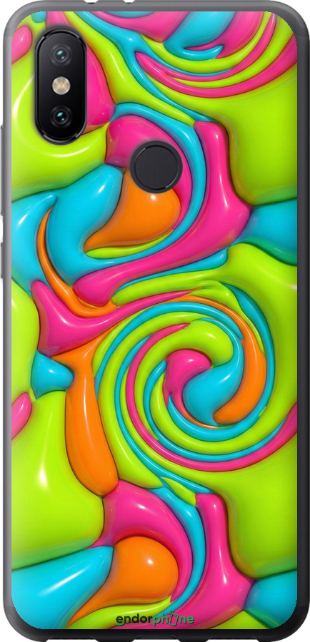 Силиконовый чехол Y2K Jelly Dream для Xiaomi Mi A2 - 6780u-1481 изображение 