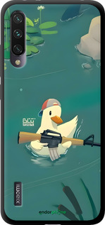 TPU чехол Уточка с автоматом для Xiaomi Mi A3 - 6356b-1737 изображение 