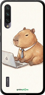 TPU чехол 'Funny Capybara CEO Working' для Xiaomi Mi A3 изображение 1