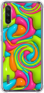 Силикон с усиленными углами чехол Y2K Jelly Dream для Xiaomi Mi CC9E - 6780sp-4140 изображение 