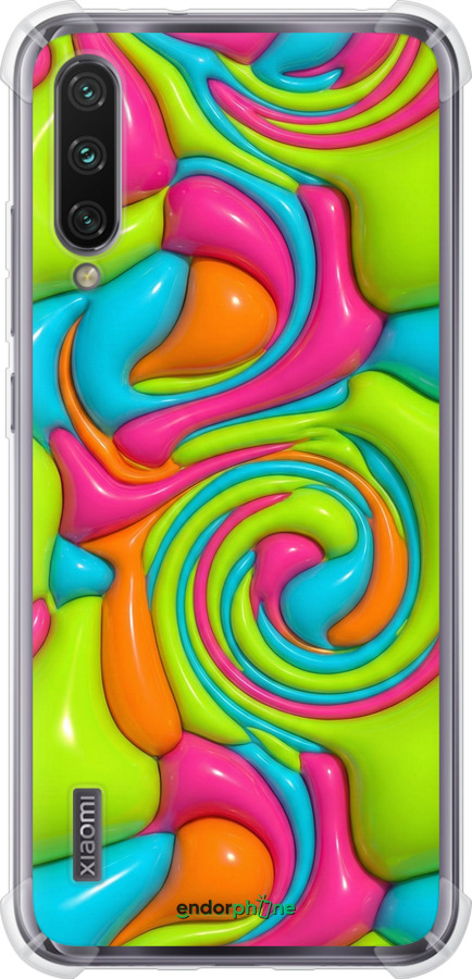 Силикон с усиленными углами чехол Y2K Jelly Dream для Xiaomi Mi CC9E - 6780sp-4140 изображение 