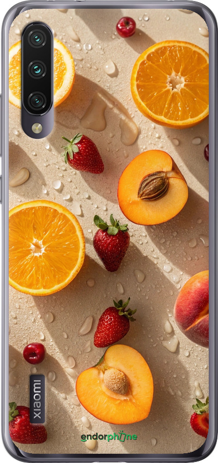Силиконовый чехол Фрукты 3 для Xiaomi Mi A3 - 6703u-1737 изображение 