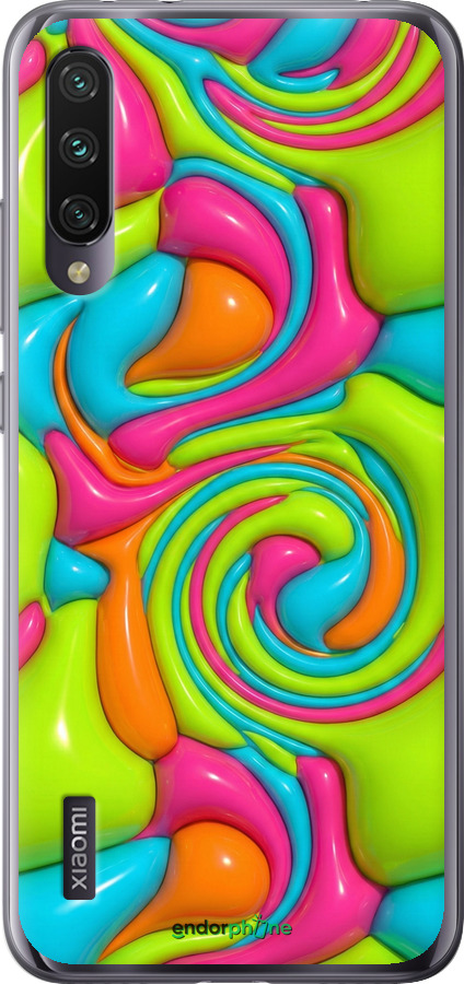 Силіконовий чехол Y2K Jelly Dream для Xiaomi Mi CC9E - 6780u-4140 изображение 