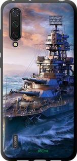 TPU чехол Військовий корабель, world of tanks, wargaming для Xiaomi Mi CC9 - 6461b-1747 изображение 