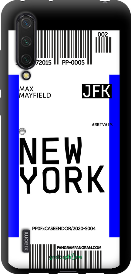 TPU чехол New York для Xiaomi Mi CC9 - 4861b-1747 изображение 