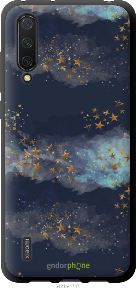 TPU чехол Ніч золоті зірки для Xiaomi Mi 9 Lite - 5421b-1834 изображение 
