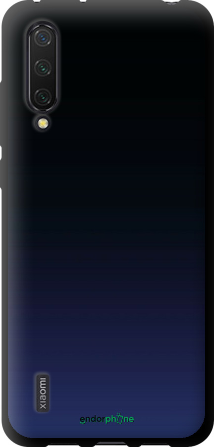 TPU чехол Градієнт у темно-синьому стилі для Xiaomi Mi 9 Lite - 6542b-1834 изображение 