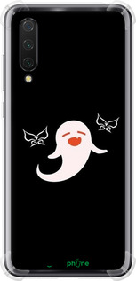 Силикон с усиленными углами чехол Genshin Impact Ху Тао Искусство духа-призрака для Xiaomi Mi CC9 - 6534sp-1747 изображение 