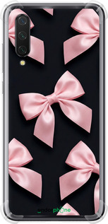 Силикон с усиленными углами чехол Coquette Ribbons Dark Coquette для Xiaomi Mi 9 Lite - 6767sp-1834 изображение 