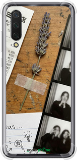 Силикон с усиленными углами чехол Aesthetic Scrapbook Collage для Xiaomi Mi CC9 - 6773sp-1747 изображение 