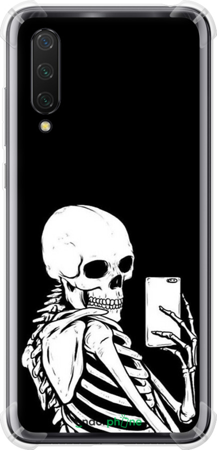 Силикон с усиленными углами чехол Скелет делает Selfie для Xiaomi Mi CC9 - 6535sp-1747 изображение 