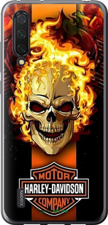 Силиконовый чехол Харлей девидсон для Xiaomi Mi CC9 - 6370u-1747 изображение 