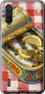 Силиконовый чехол Vintage Sardine Tin Phone для Xiaomi Mi 9 Lite - 6772u-1834 изображение 
