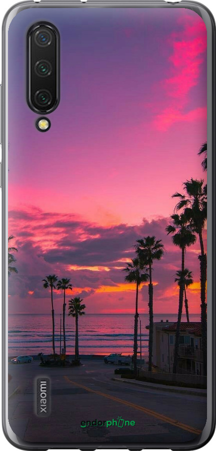 2D пластиковий чехол Пальми для Xiaomi Mi CC9 - 5873t-1747 изображение 