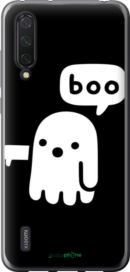 Силиконовый чехол Призрак Неодобрения для Xiaomi Mi CC9 - 6431u-1747 изображение 