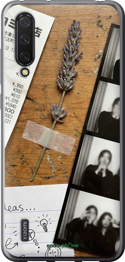 Силиконовый чехол Aesthetic Scrapbook Collage для Xiaomi Mi CC9 - 6773u-1747 изображение 