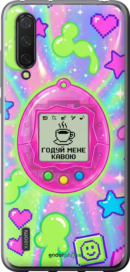 Силиконовый чехол Y2K Aesthetic Retro Pet: Годуй мене кавою для Xiaomi Mi 9 Lite - 6784u-1834 изображение 