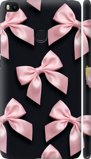 3D пластиковий матовий чехол Coquette Ribbons Dark Coquette для Xiaomi Mi Max 2 - 6767m-994 изображение 