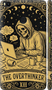 3D пластиковый матовый чехол The Overthinker для Xiaomi Mi Max 2 - 6774m-994 изображение 