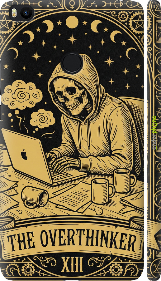3D пластиковый матовый чехол The Overthinker для Xiaomi Mi Max 2 - 6774m-994 изображение 