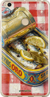 2D пластиковий чехол Vintage Sardine Tin Phone для Xiaomi Mi Max 2 - 6772t-994 изображение 