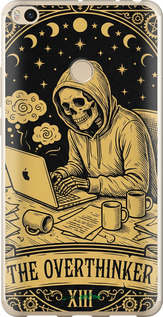 2D пластиковый чехол The Overthinker для Xiaomi Mi Max 2 - 6774t-994 изображение 