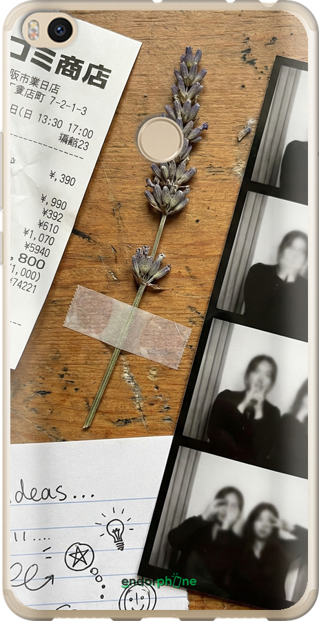 2D пластиковий чехол Aesthetic Scrapbook Collage для Xiaomi Mi Max 2 - 6773t-994 изображение 