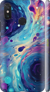 3D пластиковый матовый чехол Арт акварель для Xiaomi Mi Max 3 - 6329m-1534 изображение 