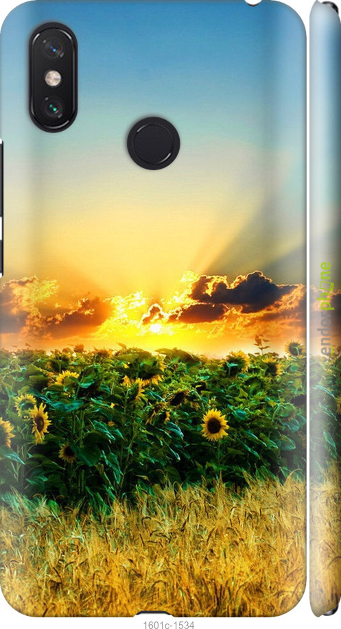 

3D пластиковий матовий чохол "Україна" для Xiaomi Mi Max 3