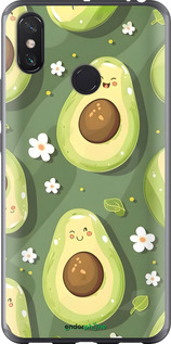 2D пластиковий чехол Авокадо для Xiaomi Mi Max 3 - 6380t-1534 изображение 