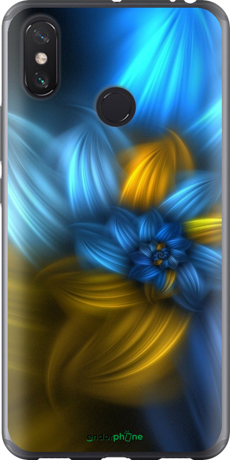 

2D пластиковий чохол "Візерунок 46" для Xiaomi Mi Max 3, Синій