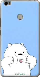 Силиконовый чехол Милый мишка для Xiaomi Mi Max - 6357u-275 изображение 