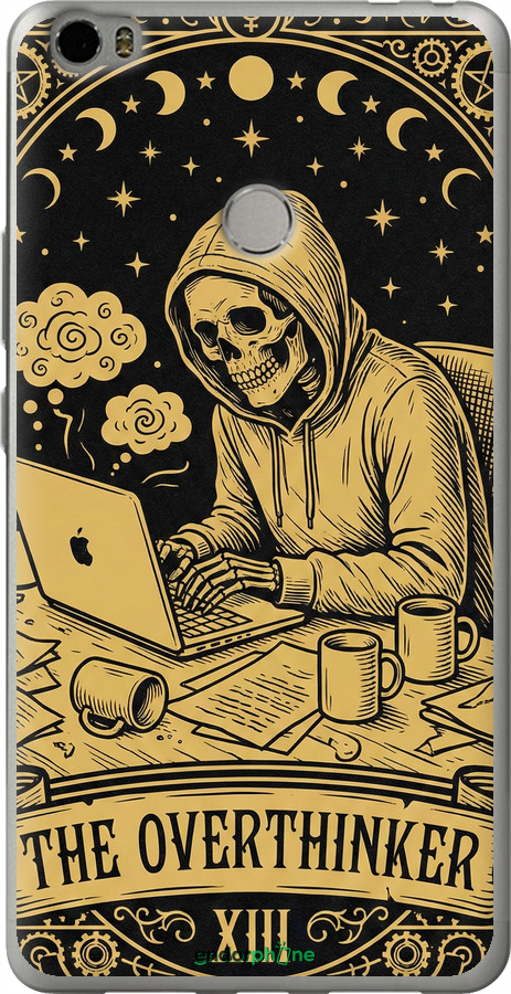 Силіконовий чехол The Overthinker для Xiaomi Mi Max - 6774u-275 изображение 