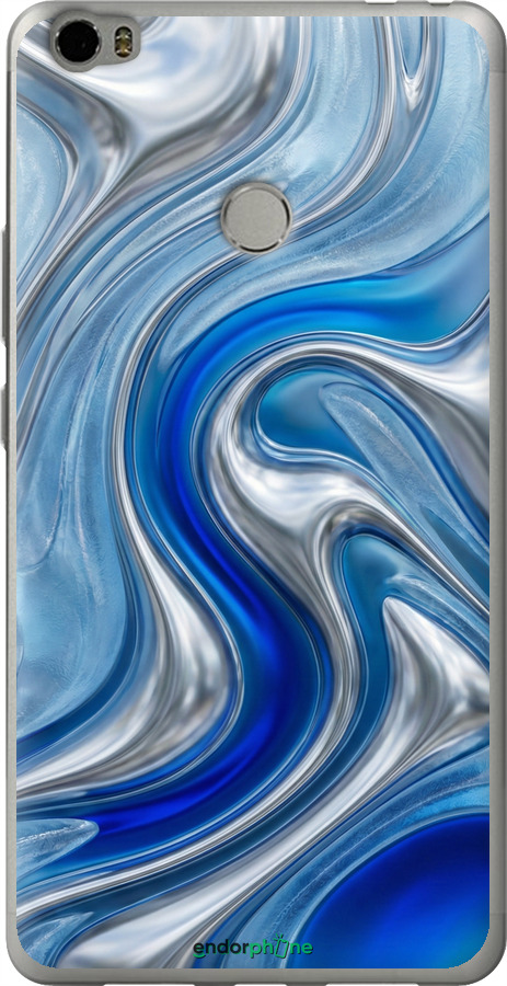 Силиконовый чехол Liquid Chrome для Xiaomi Mi Max - 6781u-275 изображение 