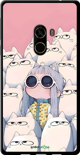 TPU чехол Малышка с котами для Xiaomi Mi MiX 2 - 6295b-1067 изображение 