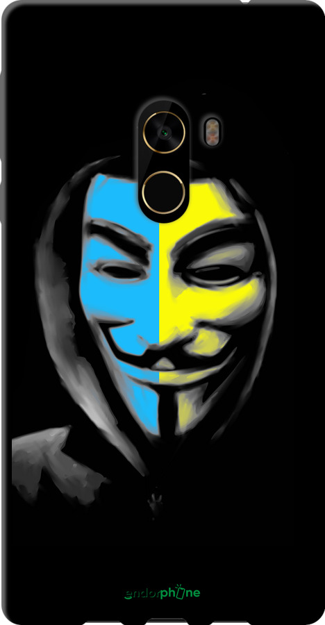 TPU чехол Украинский анонимус для Xiaomi Mi MiX 2 - 1062b-1067 изображение 