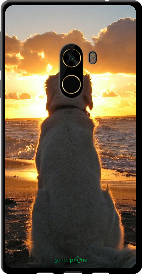 TPU чехол Закат и собака для Xiaomi Mi MiX 2 - 3966b-1067 изображение 