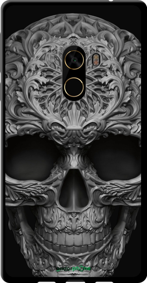 TPU чехол skull-ornament для Xiaomi Mi MiX 2 - 4101b-1067 изображение 