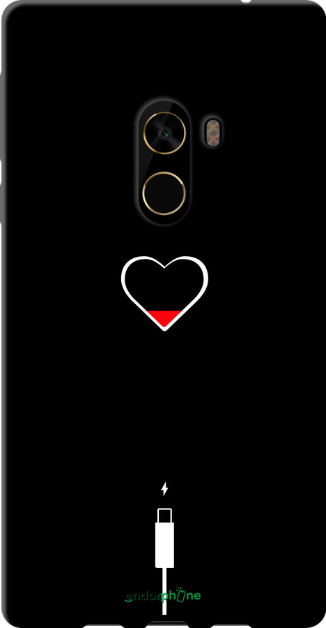 TPU чехол Підзарядка серця для Xiaomi Mi MiX 2 - 4274b-1067 изображение 