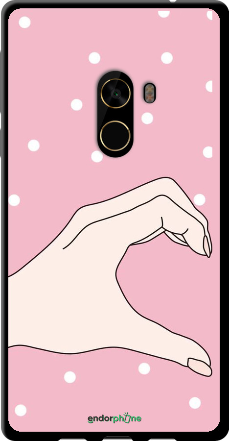 TPU чехол Половинка сердца для Xiaomi Mi MiX 2 - 4340b-1067 изображение 
