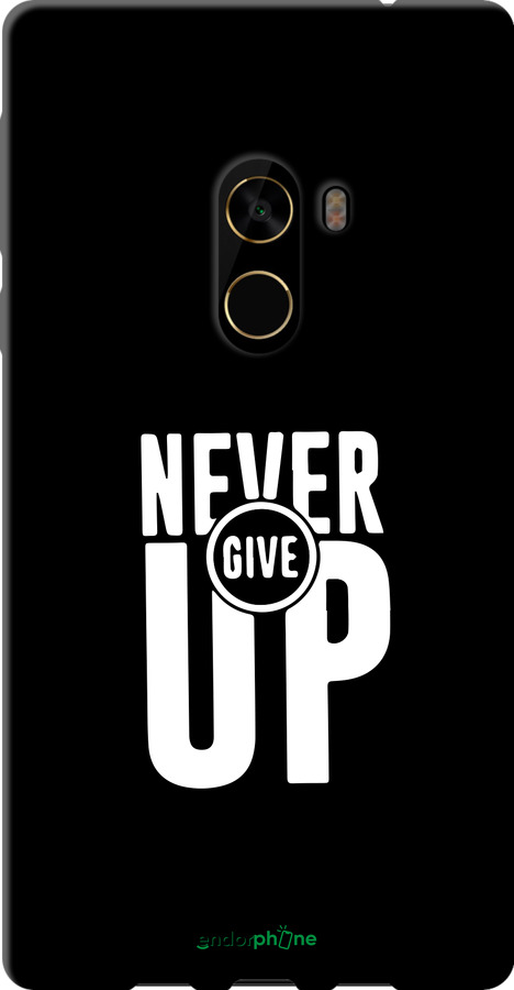 TPU чехол Ніколи не здавайся для Xiaomi Mi MiX 2 - 4572b-1067 изображение 