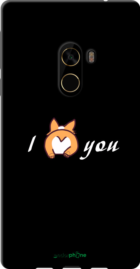 TPU чехол Люблю для Xiaomi Mi MiX 2 - 4586b-1067 изображение 