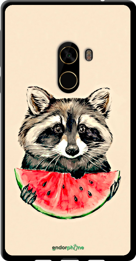TPU чехол Енотик с арбузом для Xiaomi Mi MiX 2 - 4605b-1067 изображение 