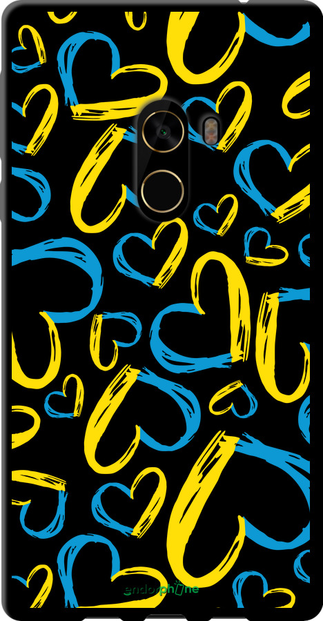 TPU чехол Серця UA  для Xiaomi Mi MiX 2 - 5292b-1067 изображение 