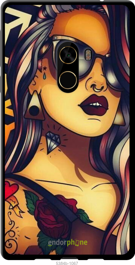 TPU чехол № 5384 для Xiaomi Mi MiX 2 - 5384b-1067 изображение 