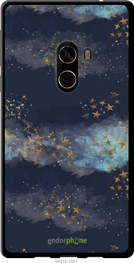TPU чехол Ночь золотые звезды для Xiaomi Mi MiX 2 - 5421b-1067 изображение 