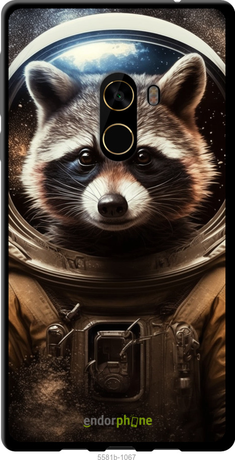 TPU чехол Raccoon austronaut для Xiaomi Mi MiX 2 - 5581b-1067 изображение 