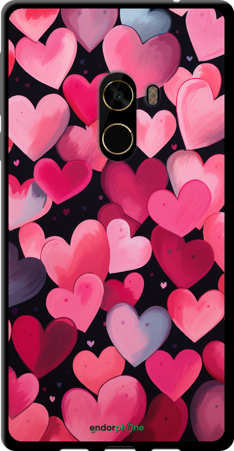 TPU чехол Сердечка 4 для Xiaomi Mi MiX 2 - 5662b-1067 изображение 