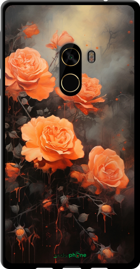 TPU чехол Оранжевые розы для Xiaomi Mi MiX 2 - 5944b-1067 изображение 