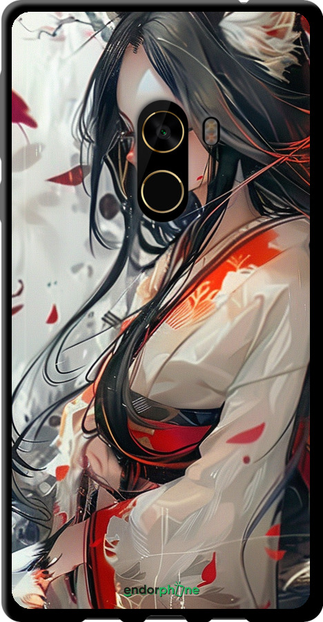 TPU чехол Кіцуне для Xiaomi Mi MiX 2 - 6073b-1067 изображение 